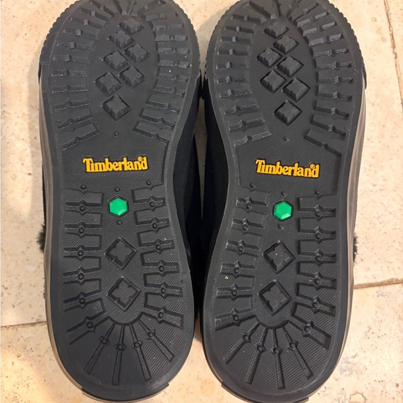 Timberland Black Fur-Lined Ankle Boots - Picture 3 of 6